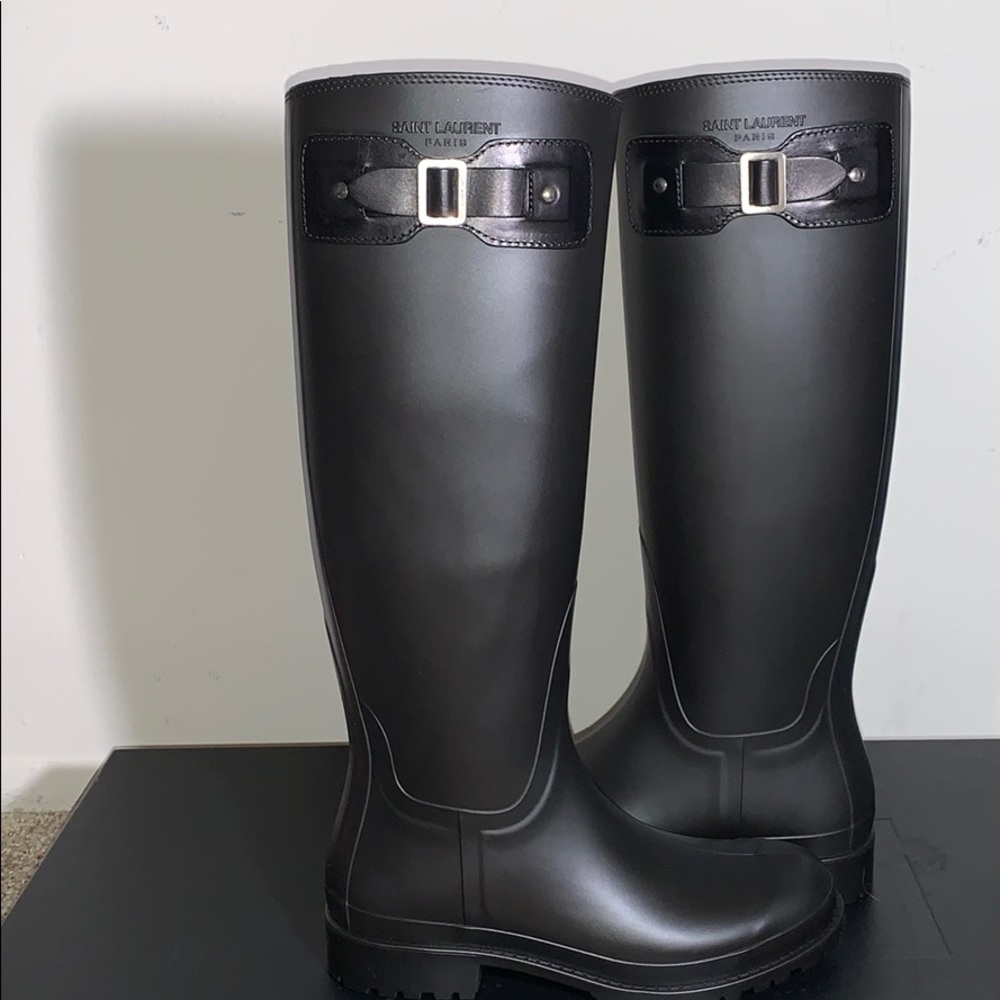 Saint Laurent Rain Boots